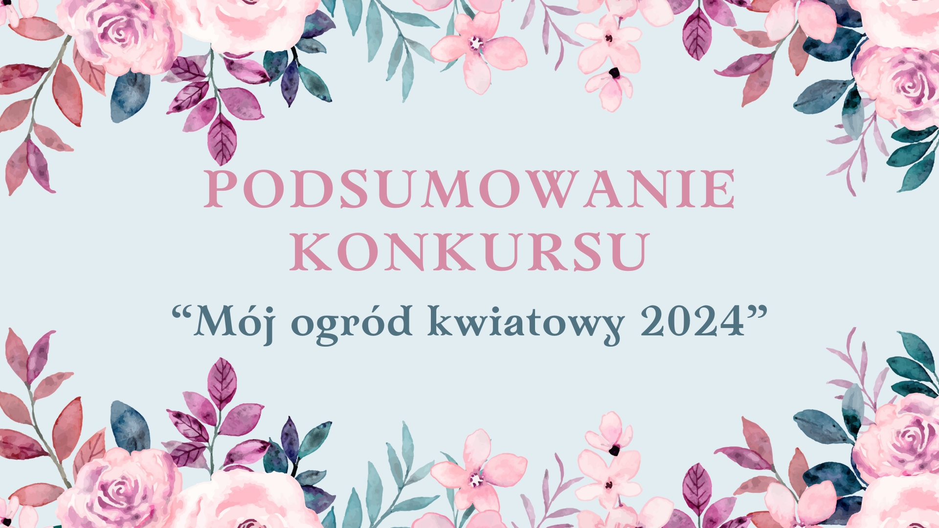 Podsumowanie konkursu 