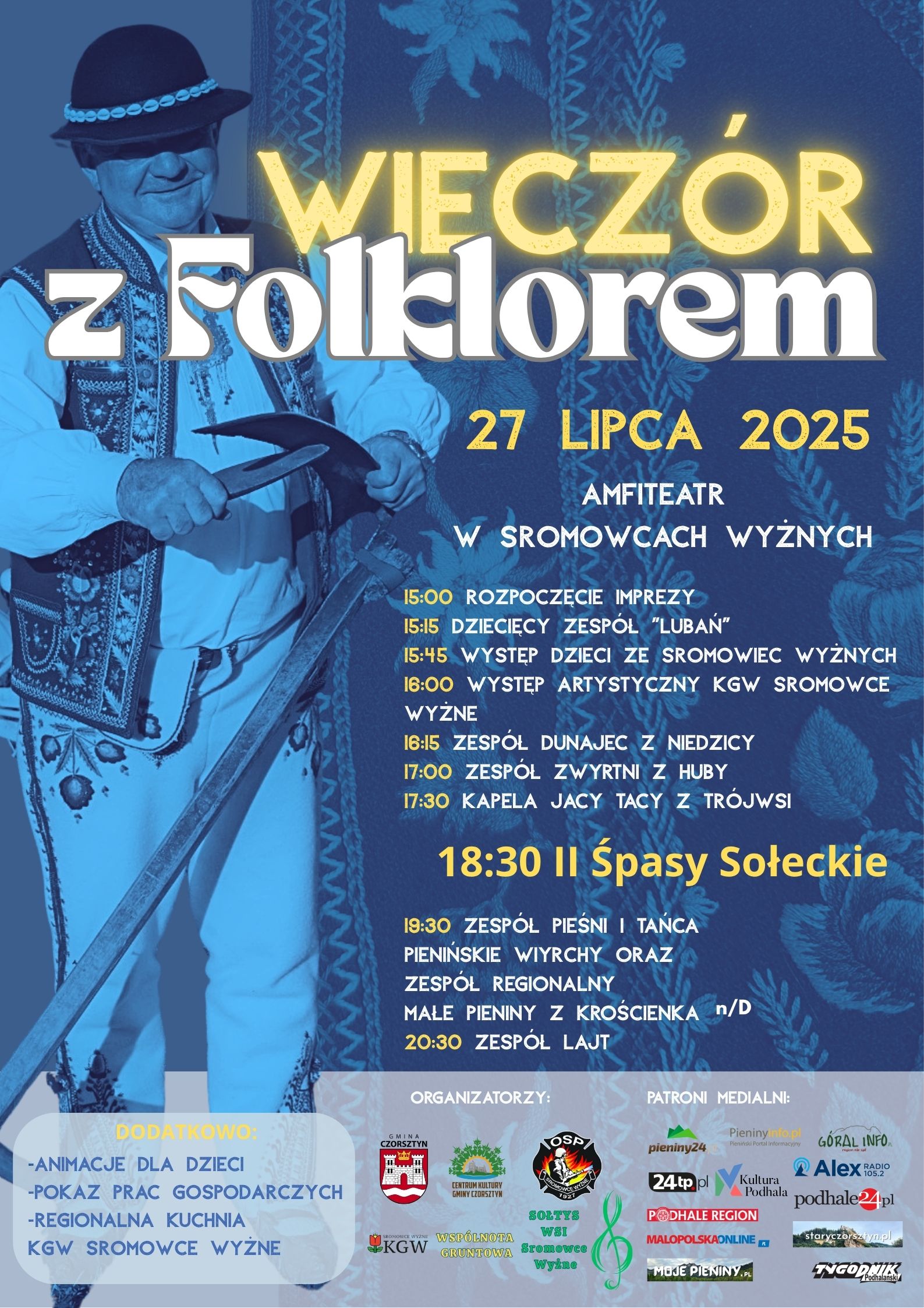 Wieczór z Folklorem już w tę niedzielę