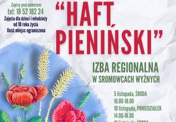 Kolejne warsztaty z cyklu „Dziedzictwo kulturowe Gminy Czorsztyn”!