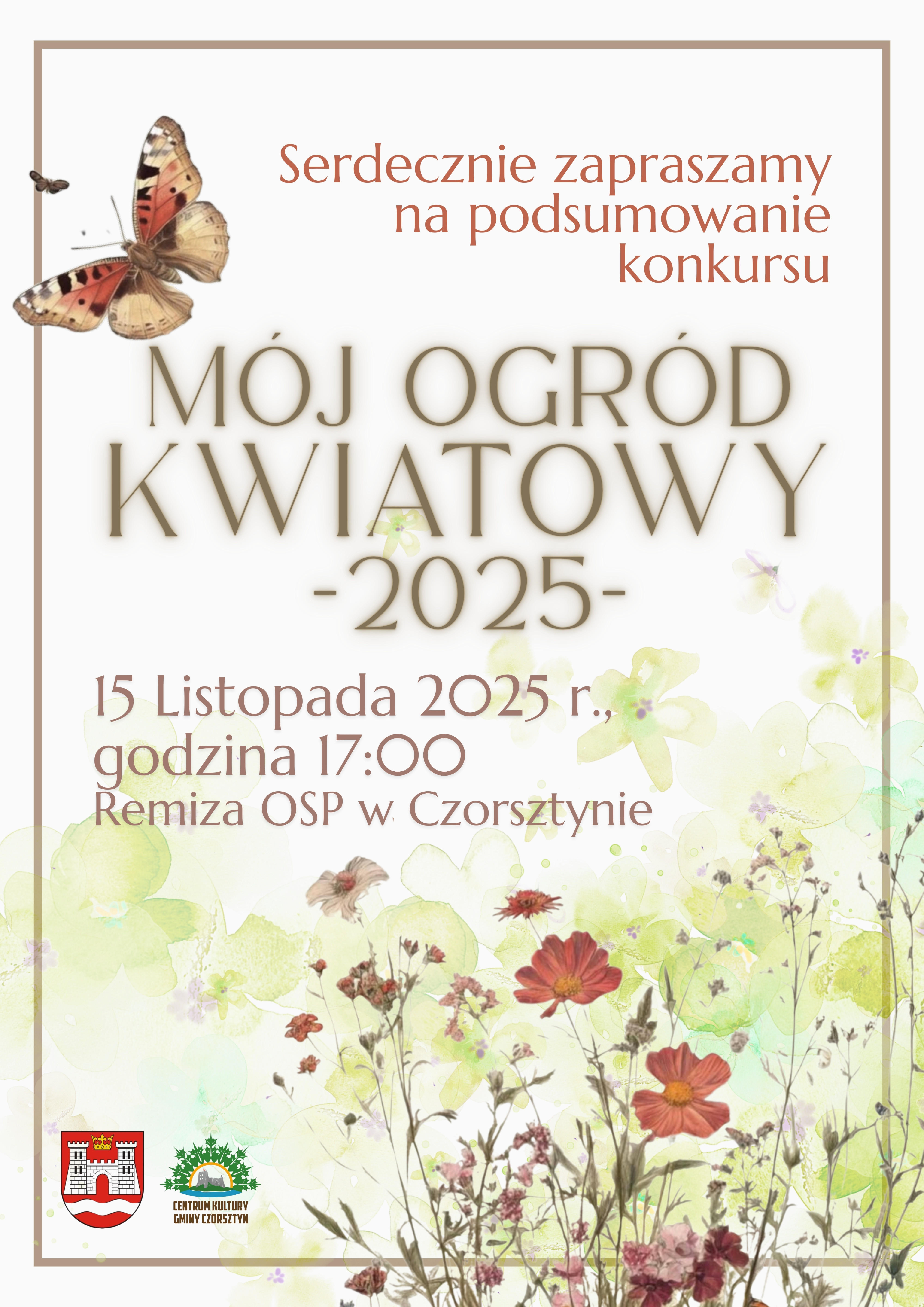 Uroczyste podsumowanie Konkursu „Mój Ogród Kwiatowy”.