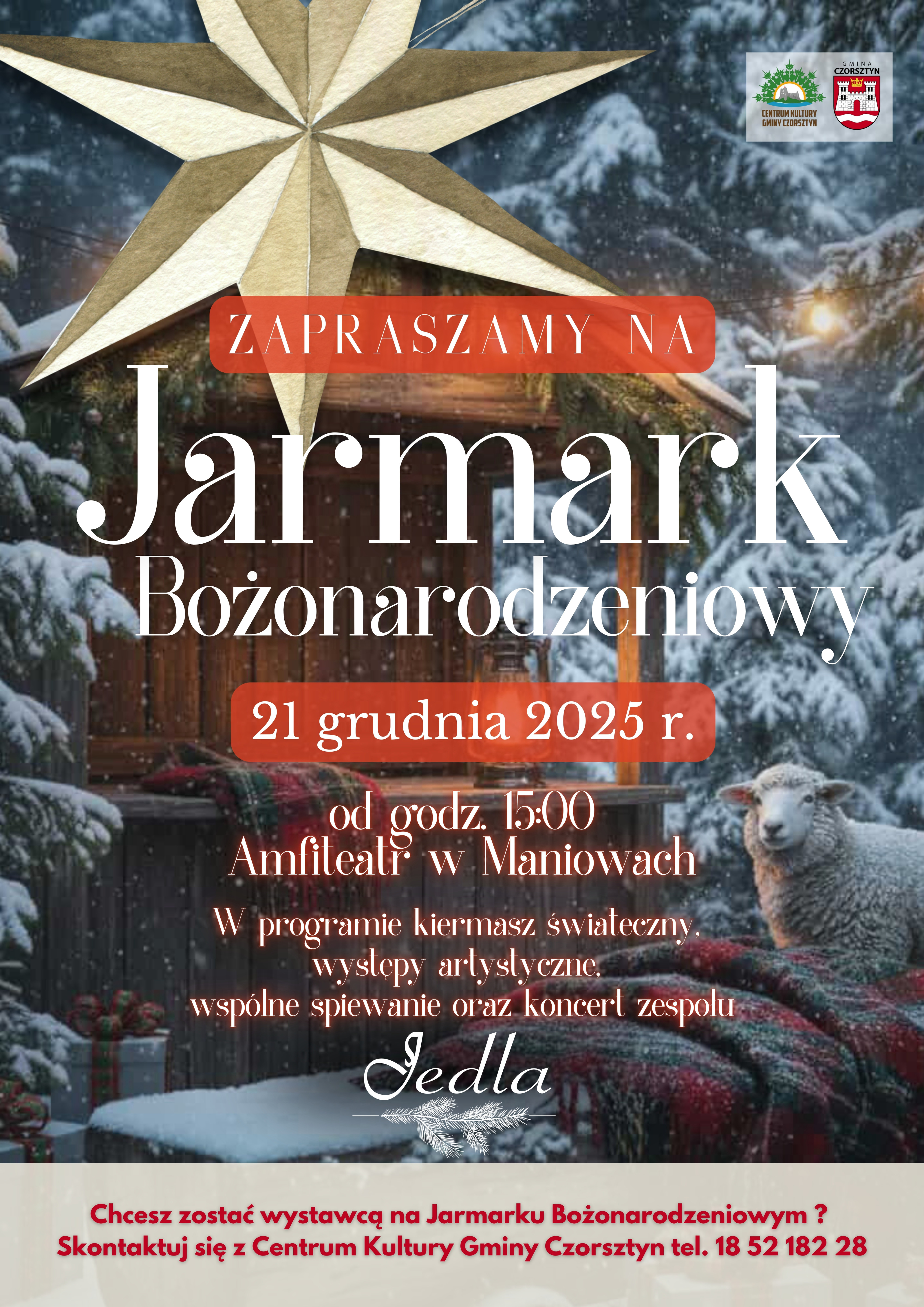 Jarmark Bożonarodzeniowy w Gminie Czorsztyn!