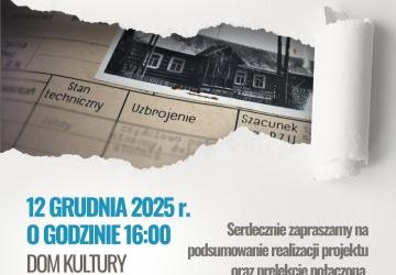 Zapraszamy na spotkanie podsumowujące projekt „Ocalić historię zatopionej wioski – Etap I