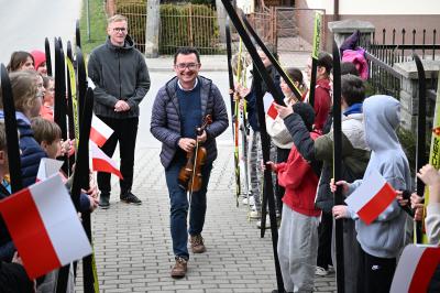 Uroczyste powitanie dwóch swoich reprezentantów, którzy wrócili z Zimowych Igrzysk Paralimpijskich Mediolan-Cortina (1).JPG