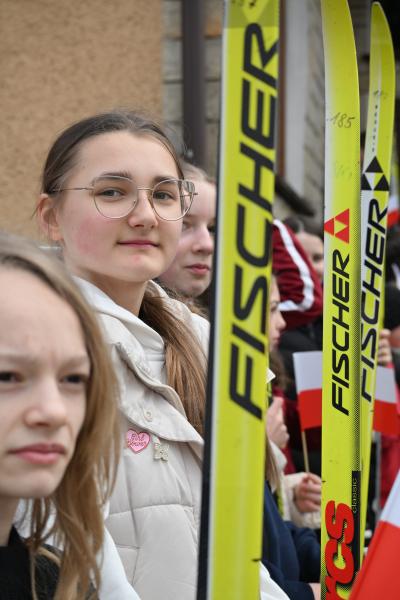 Uroczyste powitanie dwóch swoich reprezentantów, którzy wrócili z Zimowych Igrzysk Paralimpijskich Mediolan-Cortina (10).JPG