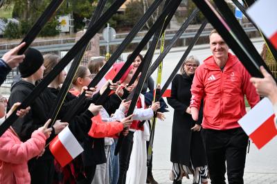 Uroczyste powitanie dwóch swoich reprezentantów, którzy wrócili z Zimowych Igrzysk Paralimpijskich Mediolan-Cortina (15).JPG