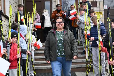 Uroczyste powitanie dwóch swoich reprezentantów, którzy wrócili z Zimowych Igrzysk Paralimpijskich Mediolan-Cortina (9).JPG