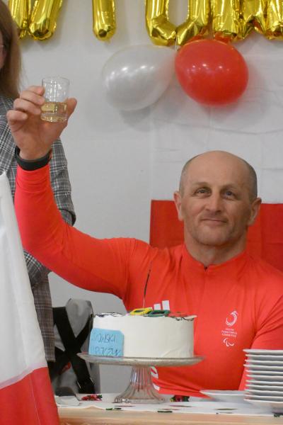 Uroczyste powitanie dwóch swoich reprezentantów, którzy wrócili z Zimowych Igrzysk Paralimpijskich Mediolan-Cortina2222 (5).JPG