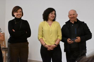 Uroczyste powitanie dwóch swoich reprezentantów, którzy wrócili z Zimowych Igrzysk Paralimpijskich Mediolan-Cortina2222 (9).JPG