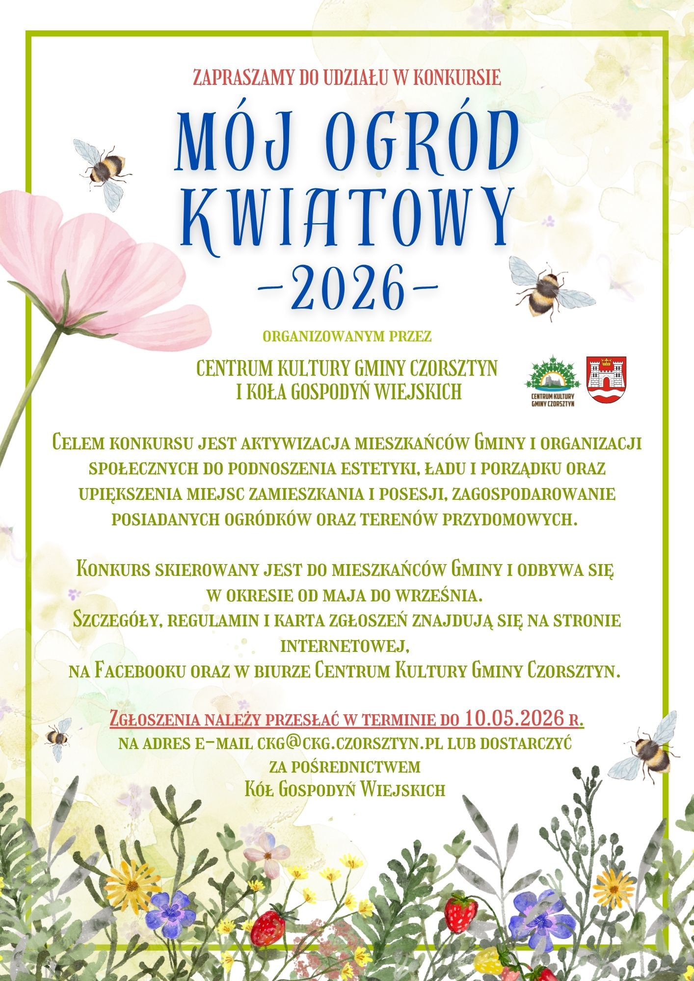 MÓJ OGRÓD KWIATOWY 2026 – zapisy