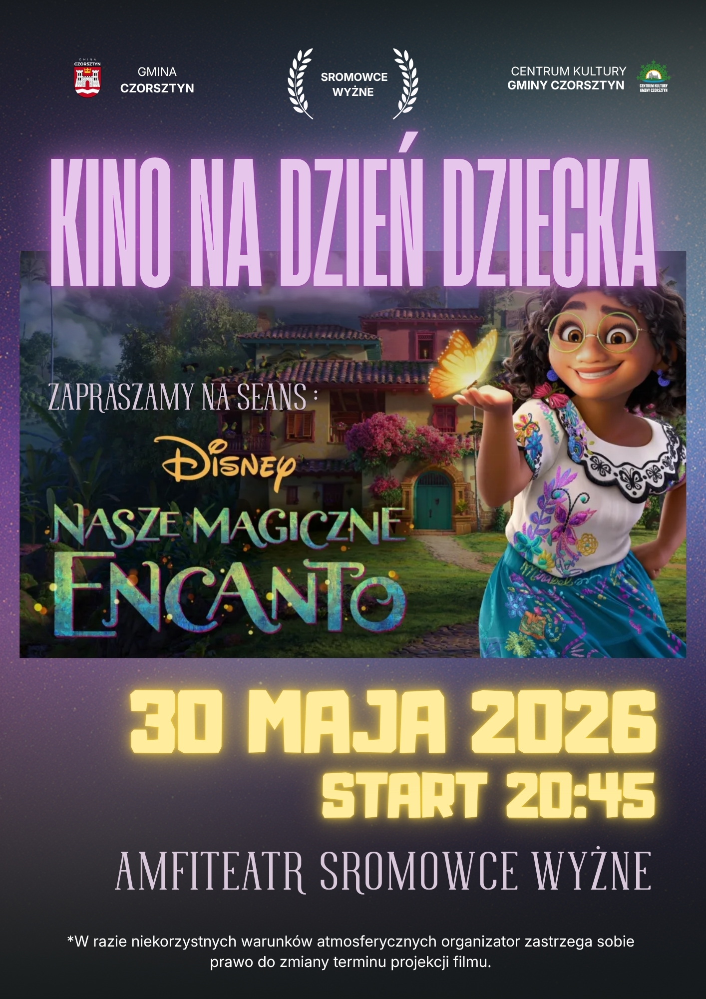 Wielkie Kino Plenerowe na Dzień Dziecka!