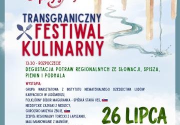 Transgraniczny Festiwal Kulinarny „Smaki Pogranicza – Polska i Słowacja przy jednym stole”