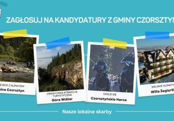 Turystyczne Skarby Małopolski – głosujemy na kandydatury z Gminy Czorsztyn!