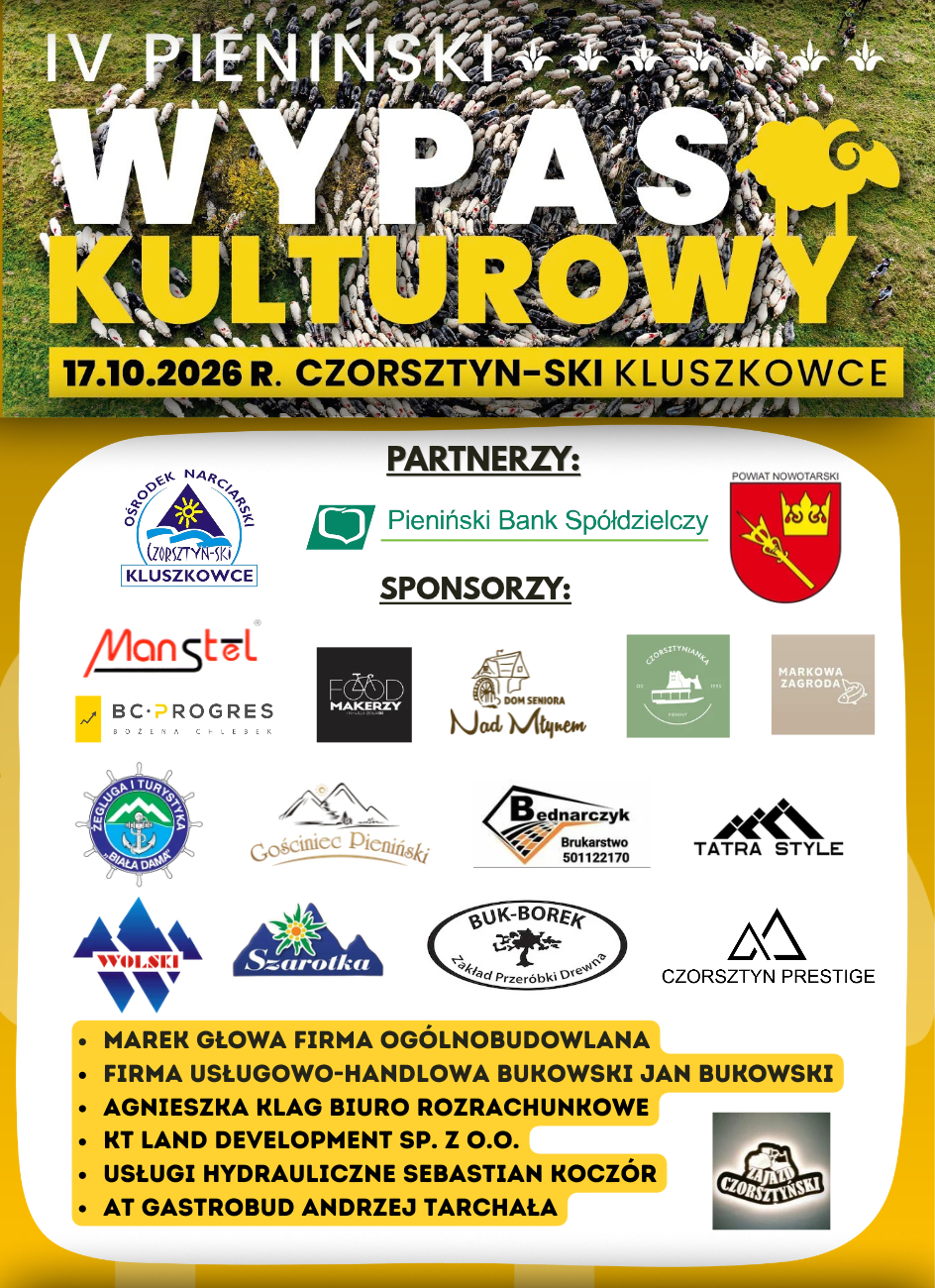 Chcieliśmy przedstawić naszych partnerów i sponsorów, bez których organizacja tego wydarzenia nie byłaby możliwa